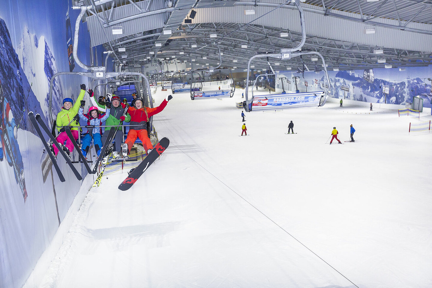 foto van indoor skipiste